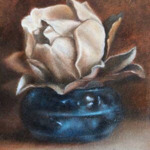 Original Oil Painting: dreamy magnolia